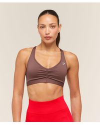 GYMSHARK - Ruched Sports Bra 2.0 - Lyst