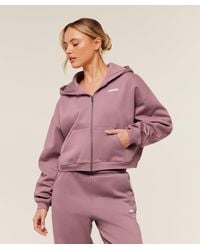 GYMSHARK - Cosy Luxe Zip Through Hoodie - Lyst