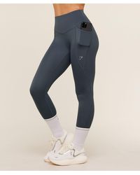 GYMSHARK - Running Pocket Leggings - Lyst