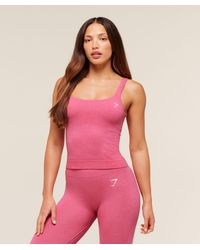 GYMSHARK - Vital Tank With Shelf - Lyst