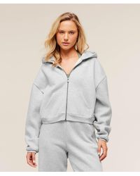 GYMSHARK - Cosy Luxe Zip Through Hoodie - Lyst