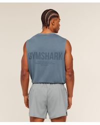 GYMSHARK - Conditioning Club Washed Tank - Lyst