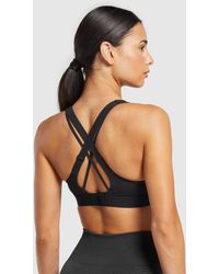 GYMSHARK - Strappy Back Medium Support Sports Bra - Lyst