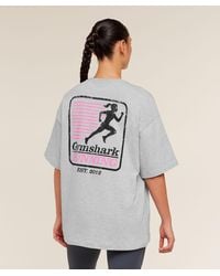 GYMSHARK - Run Club Graphic Short Sleeve T-Shirt - Lyst
