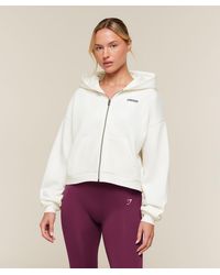 GYMSHARK - Cosy Luxe Zip Through Hoodie - Lyst