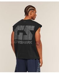GYMSHARK - Accent Capped Sleeve T-Shirt - Lyst