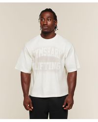 GYMSHARK - Faded Lifting Graphic T-Shirt - Lyst
