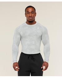 GYMSHARK - Geo Seamless Long Sleeve T-Shirt - Lyst