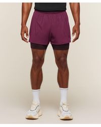 GYMSHARK - Running 4" 2In1 Shorts - Lyst