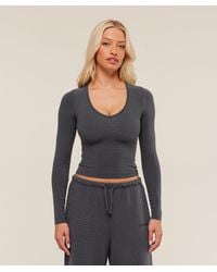 GYMSHARK - Waffle Long Sleeve Top - Lyst