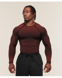 GYMSHARK - Shadow Seamless Long Sleeve T-Shirt - Lyst