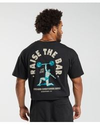 GYMSHARK - Raise The Bar T-Shirt - Lyst