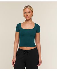 GYMSHARK - Featherform Scoop Neck T-Shirt - Lyst