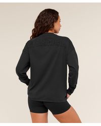 GYMSHARK - Power Washed Long Sleeve Top - Lyst