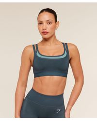 GYMSHARK - Relay Seamless Support Sports Bra - Lyst