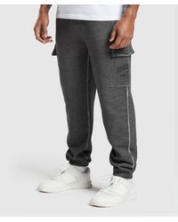 GYMSHARK - Heavyweight Washed Cargo Joggers - Lyst