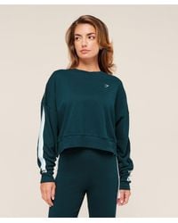 GYMSHARK - Piping Midi Crew Neck - Lyst
