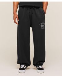 GYMSHARK - Retro Collegiate Graphic Wide Leg Pants - Lyst