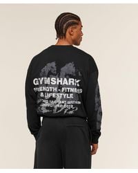 GYMSHARK - Strength Fitness & Lifestyle Long Sleeve T-Shirt - Lyst