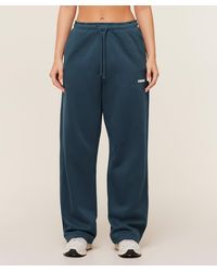 GYMSHARK - Cosy Luxe Straight Leg Regular Joggers - Lyst