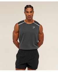 GYMSHARK - Arrival Contrast Tank - Lyst