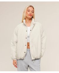 GYMSHARK - Oversized Puffer Jacket - Lyst
