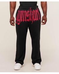 GYMSHARK - Fade Graphic Straight Leg Jogger - Lyst