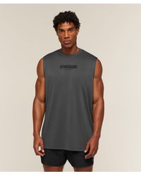 GYMSHARK - Motion Blur Graphic Tank - Lyst