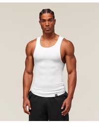 GYMSHARK - Ribbed Tank 1Pk - Lyst