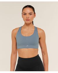 GYMSHARK - Medium Support Running Sports Bra - Lyst