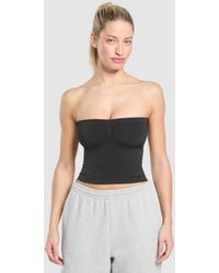 GYMSHARK - Everyday Seamless Midi Tube Top - Lyst