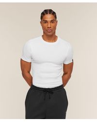 GYMSHARK - Ribbed T-Shirt - Lyst