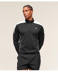 GYMSHARK - Arrival Block 1/4 Zip - Lyst