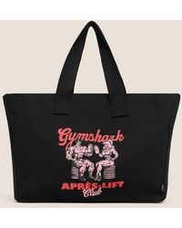 GYMSHARK - Apres Lift Graphic Tote Bag - Lyst