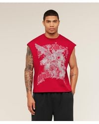 GYMSHARK - Gs X Carlos Cut Off Tee - Lyst