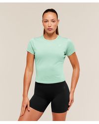 GYMSHARK - Washed Pastel Baby Tee - Lyst