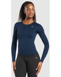 GYMSHARK - Everyday Open Back Long Sleeve Top - Lyst