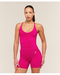 GYMSHARK - Relay Tank With Shelf - Lyst