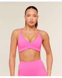 GYMSHARK - Volt Light Support Sports Bra - Lyst