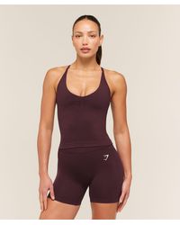 GYMSHARK - Relay Tank With Shelf - Lyst