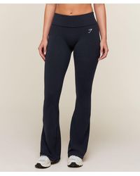 GYMSHARK - Cottonmove Flared Leggings - Lyst