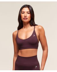 GYMSHARK - Everyday Seamless Racerback Sports Bra - Lyst
