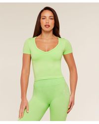 GYMSHARK - Adapt Animal X Whitney Short Sleeve Top - Lyst