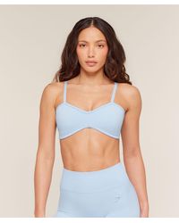 GYMSHARK - Poise Light Support Seamless Sports Bra - Lyst