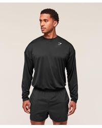 GYMSHARK - Arrival Oversized Long Sleeve T-Shirt - Lyst