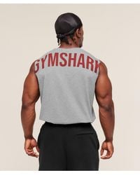 GYMSHARK - Power Cut Off Tank - Lyst