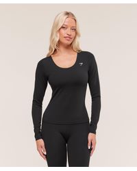 GYMSHARK - Twist Back Long Sleeve Top - Lyst
