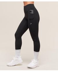 GYMSHARK - Running Pocket Leggings - Lyst