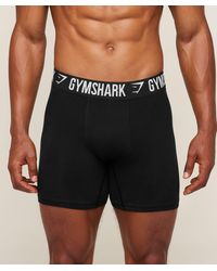 GYMSHARK - Long Boxer Brief 3Pk - Lyst