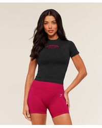 GYMSHARK - Everyday Seamless Lifting Club Short Sleeve Top - Lyst